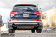 2013 Audi Q7 Ft Rokblokz Rally Mud Flaps in Black - rear view