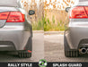 2013 BMW E93 328i Rokblokz Rally Mud Flaps VS Splash Guards Rear