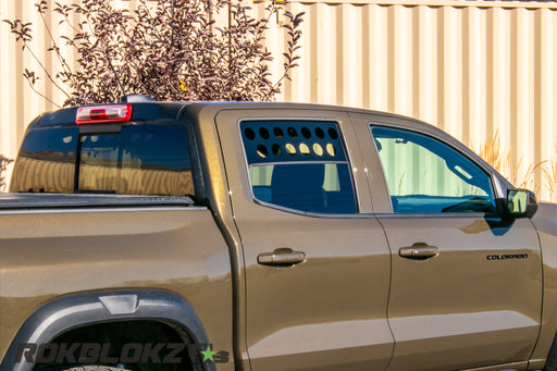 2023 Chevy Colorado ZR2 Featuring Rokblokz Window Vents