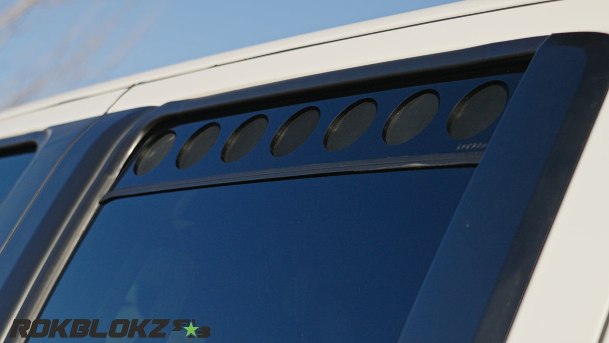 2022 Nissan Frontier Ft Rokblokz Window Vents-5