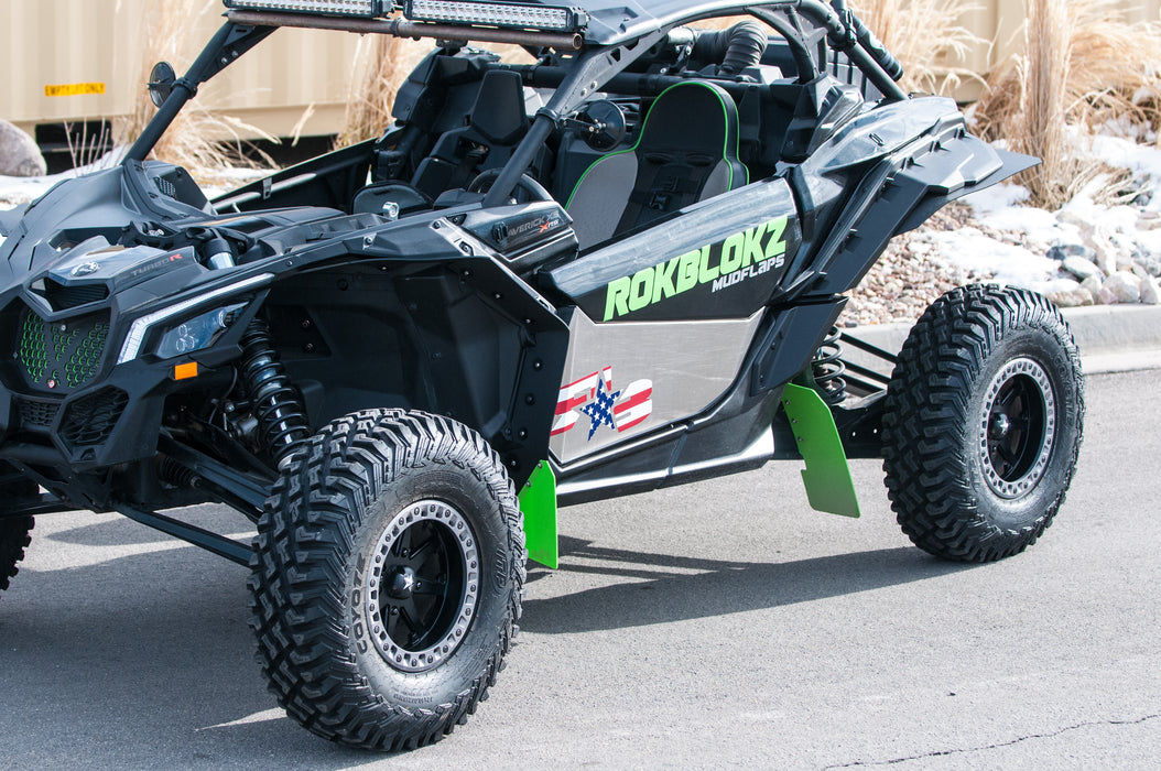 CAN-AM MAVERICK X3, X DS, X RS 2017+ Mud Flaps REQUIRES BRP FENDER FLARES