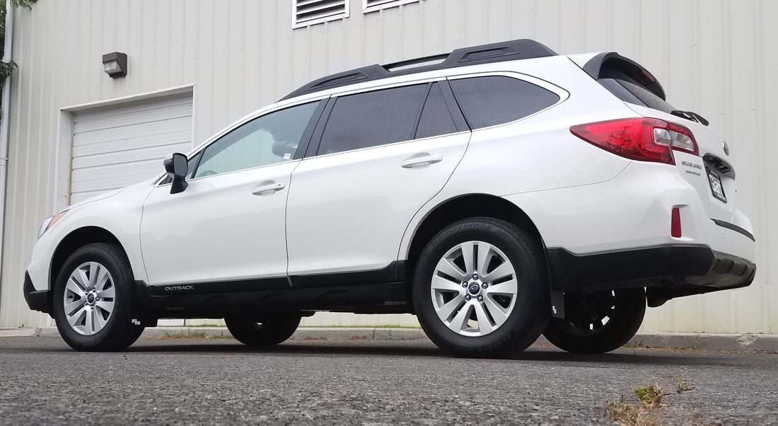 2019 Outback featuring Original Mud flaps by Rokblokz in Black