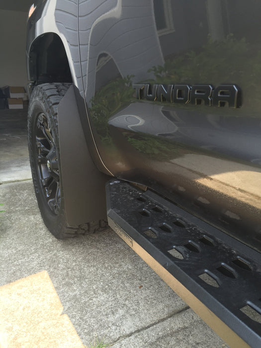 2017 Toyota Tundra ft Rokblokz XL Mud Flaps in Black