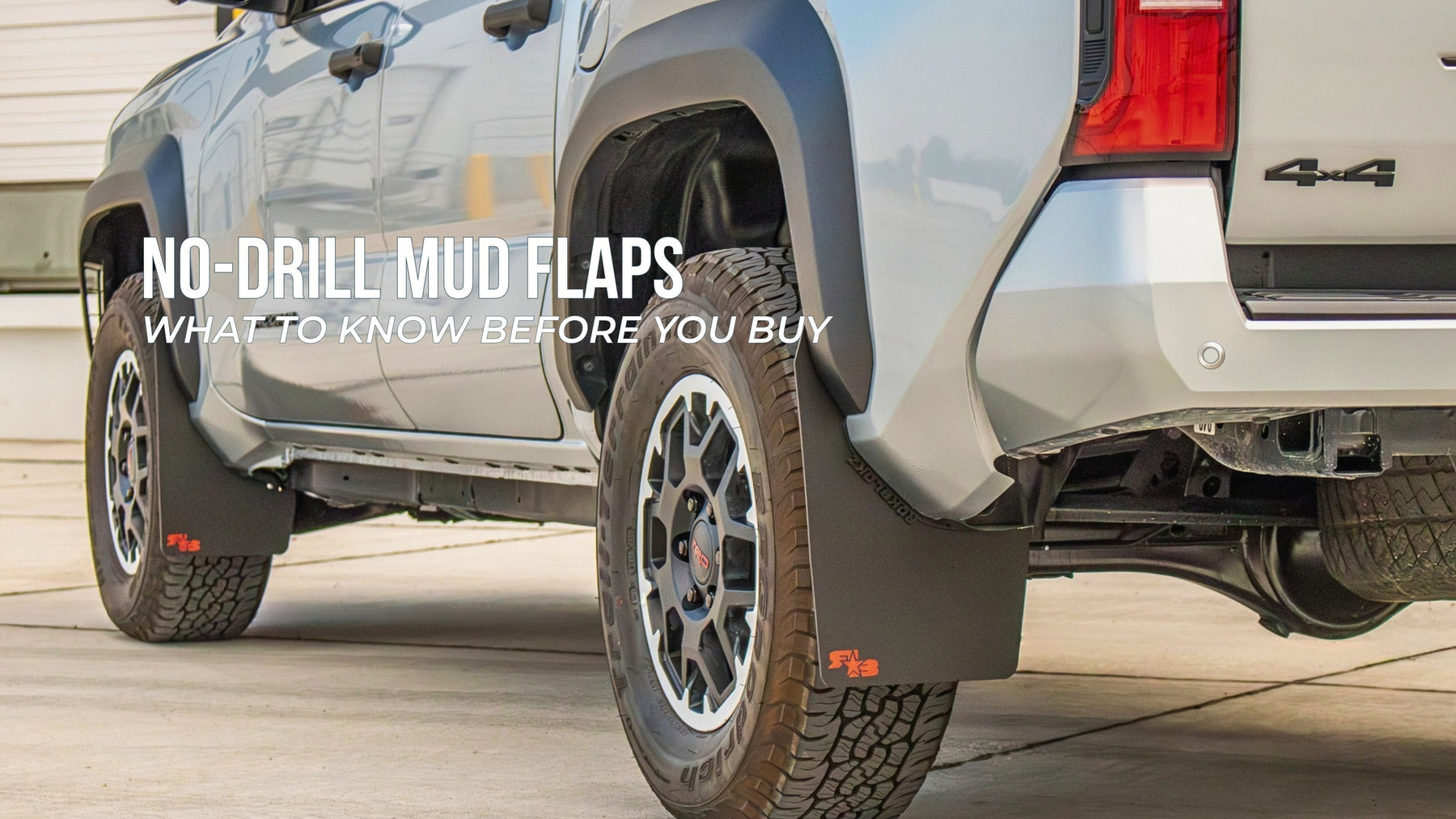 No-Drill Mud Flaps: What to Know Before You Buy