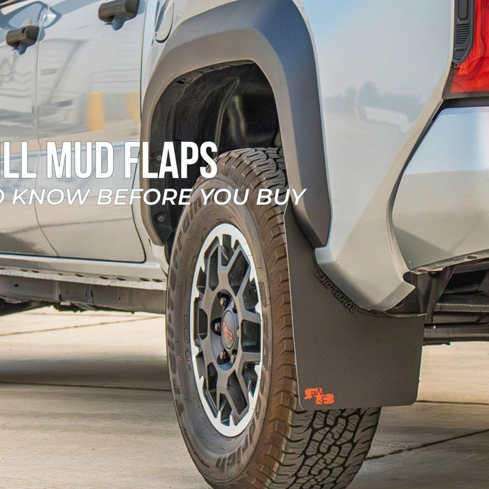 No-Drill Mud Flaps: What to Know Before You Buy