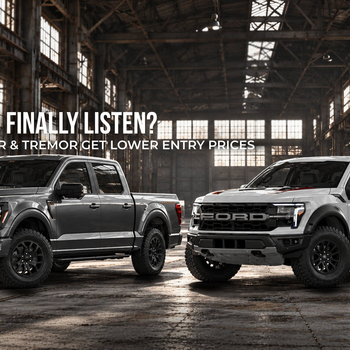 Ford F-150 Raptor and Tremor