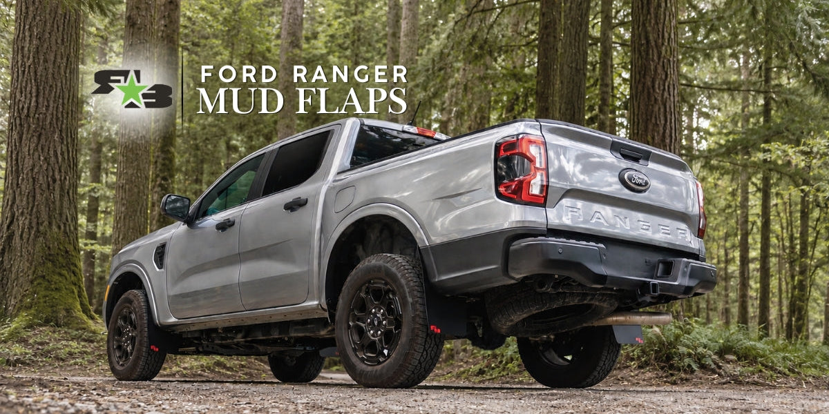 Ford Ranger Mud Flaps — Standard, Tremor & Raptor Fitments | RokBlokz