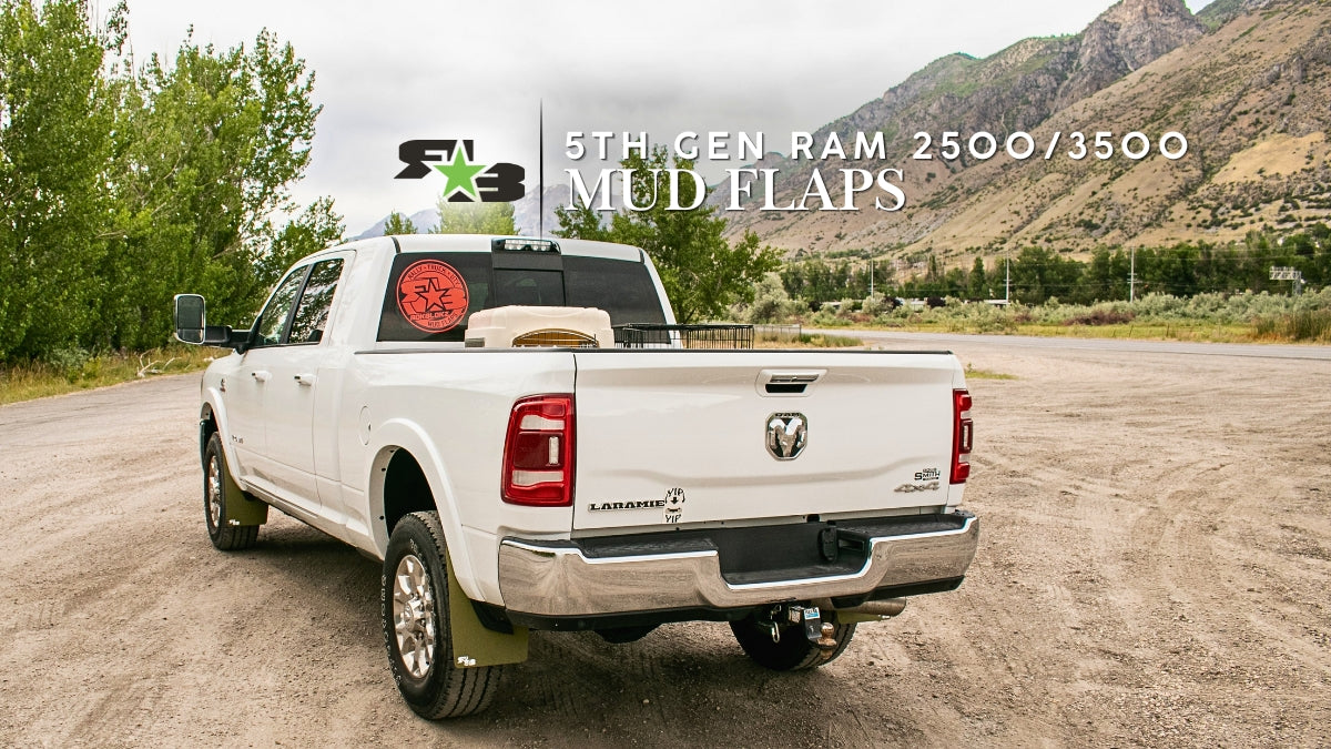 5th Gen Ram 2500 and 3500 Mud Flaps