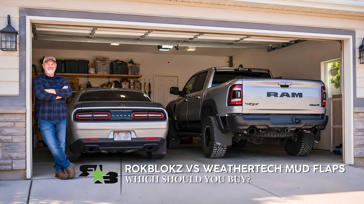 Rokblokz vs WeatherTech Mud Flaps - Which Should You Buy?