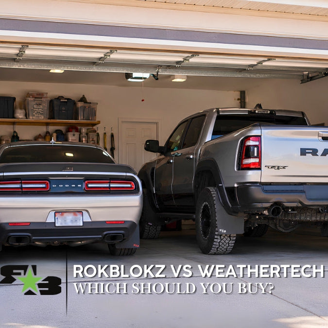 Rokblokz vs WeatherTech Mud Flaps - Which Should You Buy?