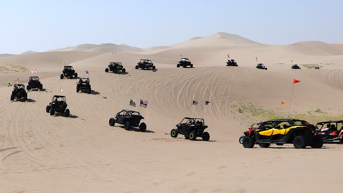 UTV Invasion at Little Sahara Sand Dunes, Utah