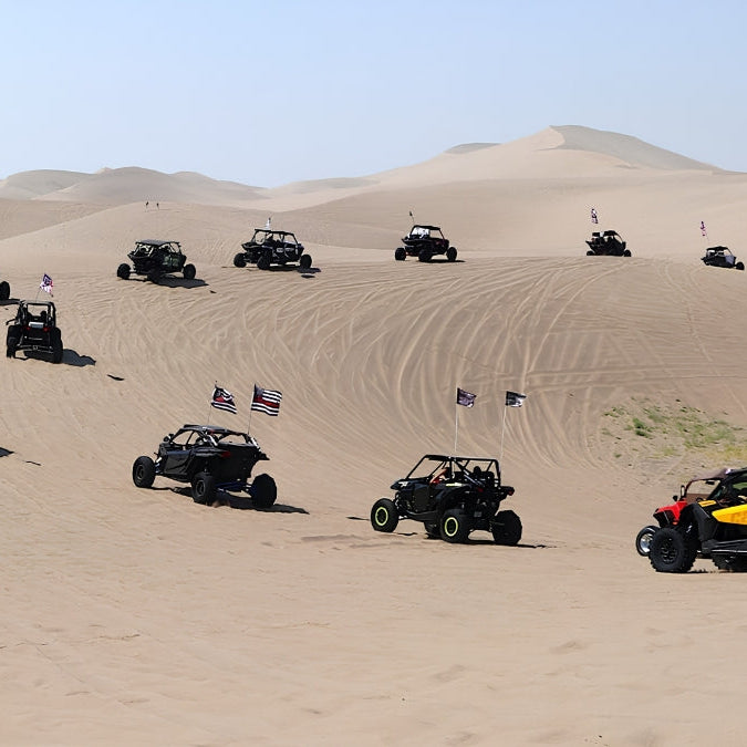 UTV Invasion at Little Sahara Sand Dunes, Utah