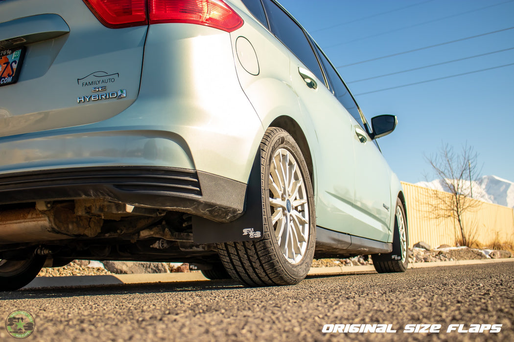 Ford C-Max 2013-2019 Rally Mud Flaps — RokBlokz