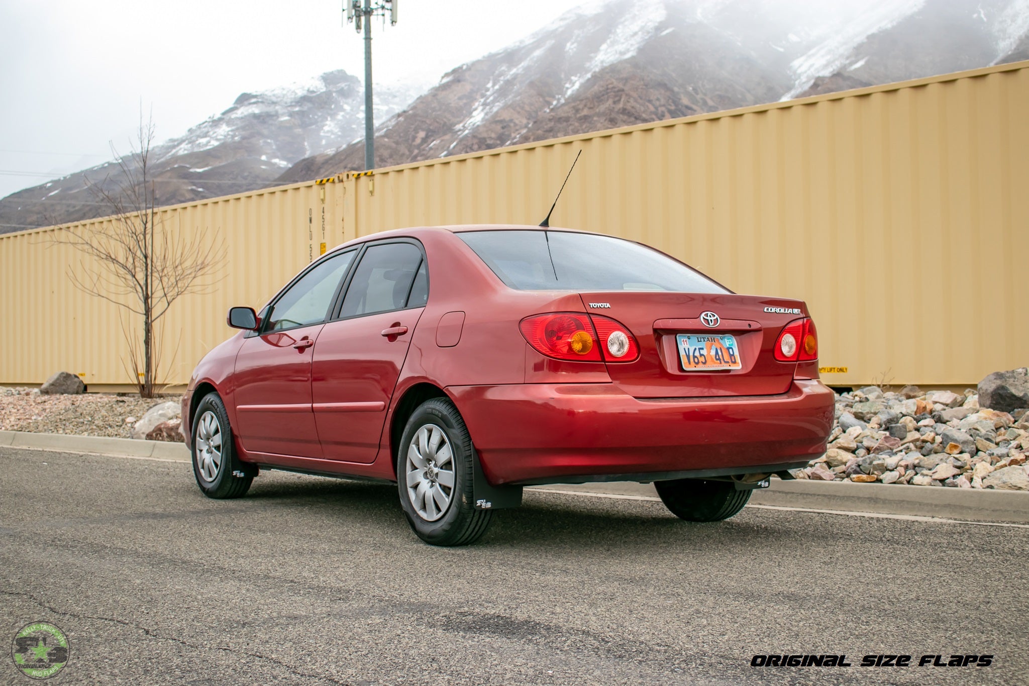 Toyota Corolla 2003-2008 Rally Mud Flaps — RokBlokz
