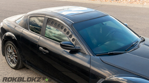 2010 Mazda Rx-8 Featuring Rokblokz Window Vents - Main