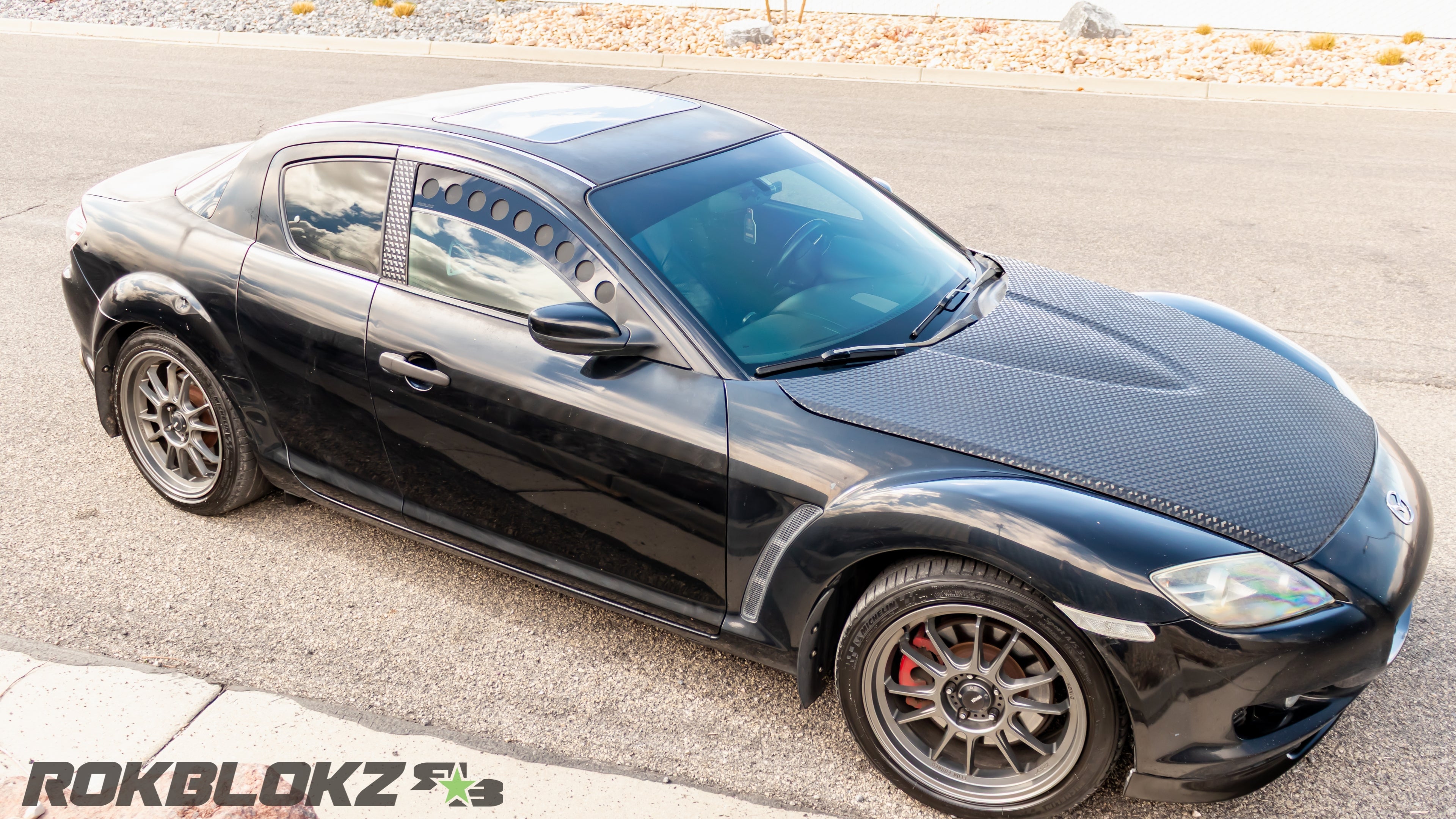 Mazda RX-8 2004-2012 Window Vents — RokBlokz