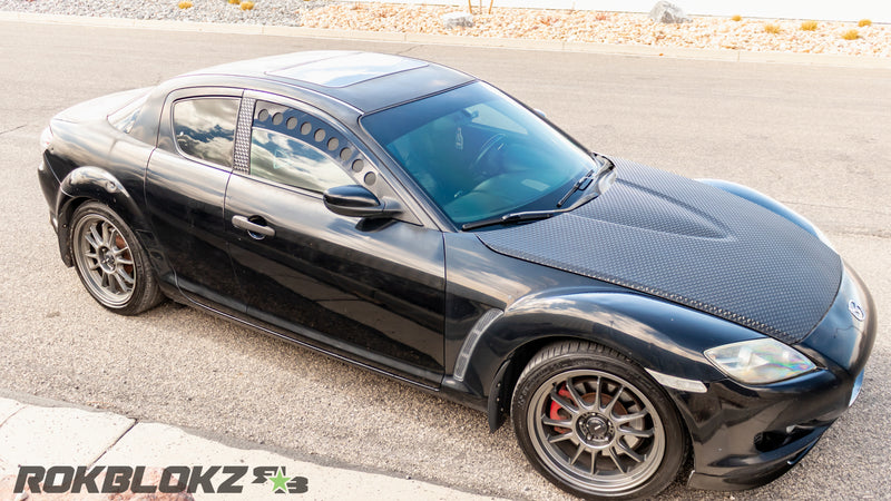 2010 Mazda Rx-8 Featuring Rokblokz Window Vents