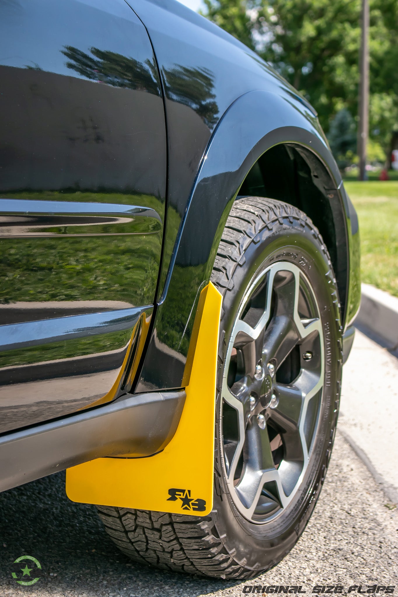 Subaru Outback 2008-2009 Rally Mud Flaps — RokBlokz