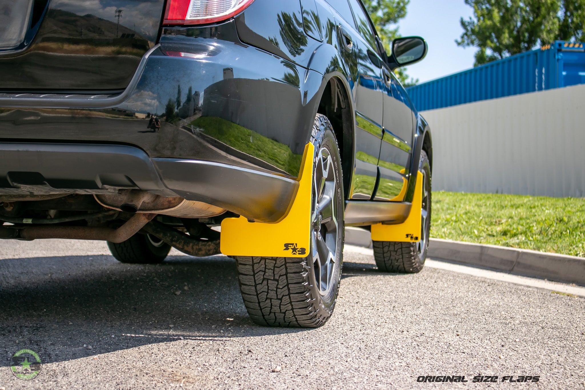 Subaru Outback 2008-2009 Rally Mud Flaps — RokBlokz