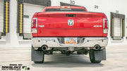 2009 (4th Gen) Ram 1500 Featuring Rokblokz Step Back Mud Flaps - rear view