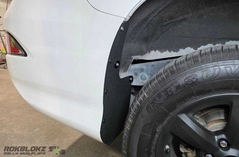 Lexus GX460 mud flap delete filling exposed rear wheel well area