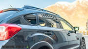 13-17 Subaru Crossrek featuring Rokblokz Window vents - 2
