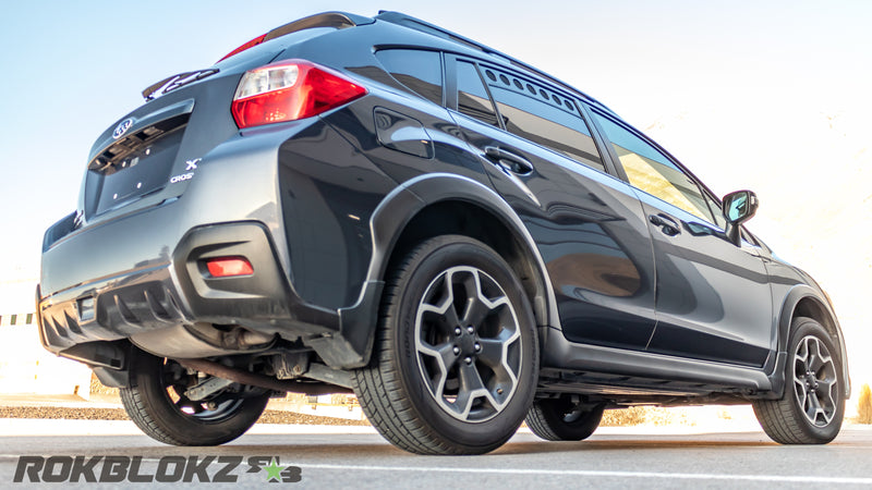 13-17 Subaru Crossrek featuring Rokblokz Window vents - 3