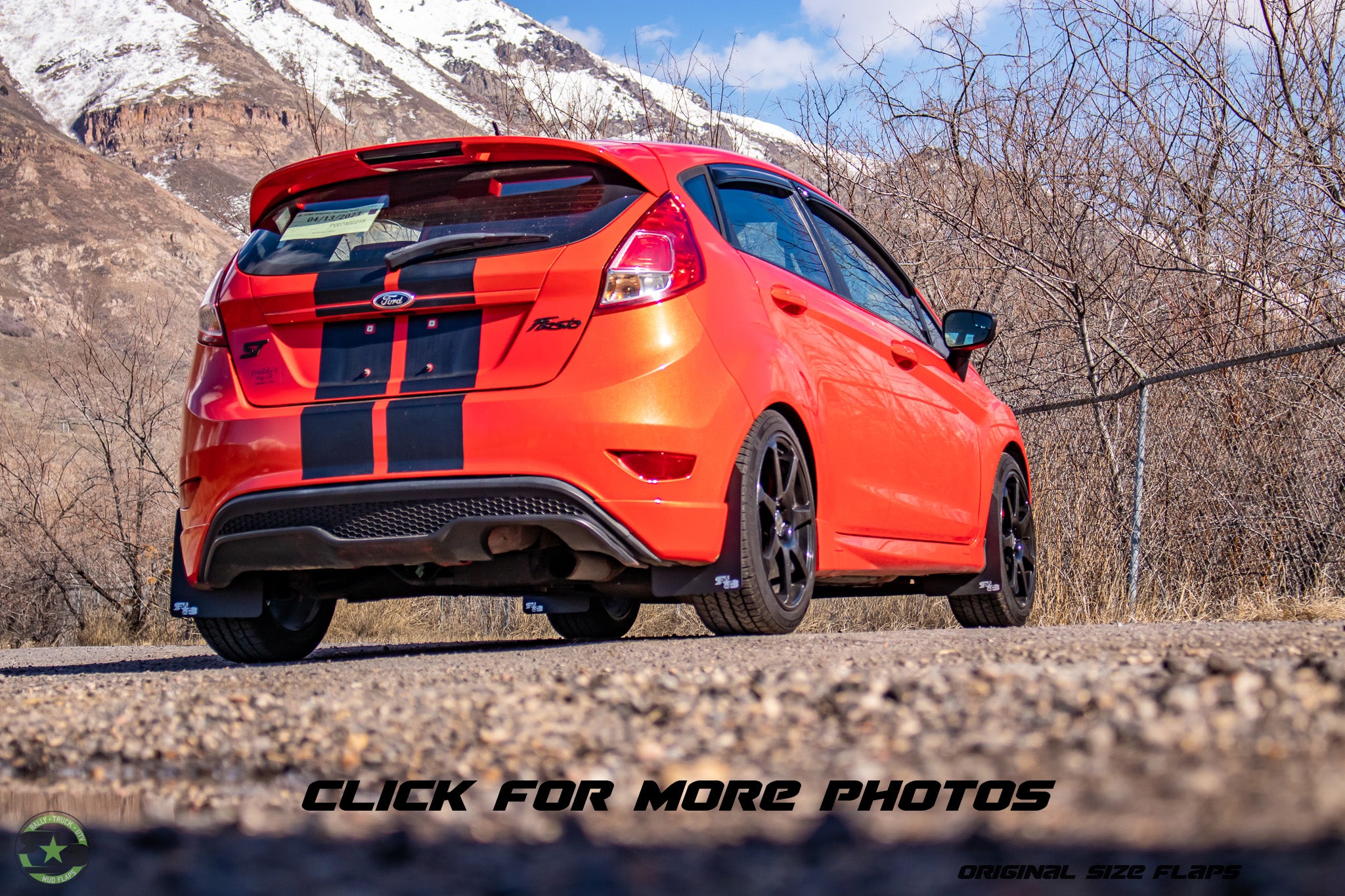 Ford Fiesta ST (6th Gen) 2014-2019 Rally Mud Flaps — RokBlokz