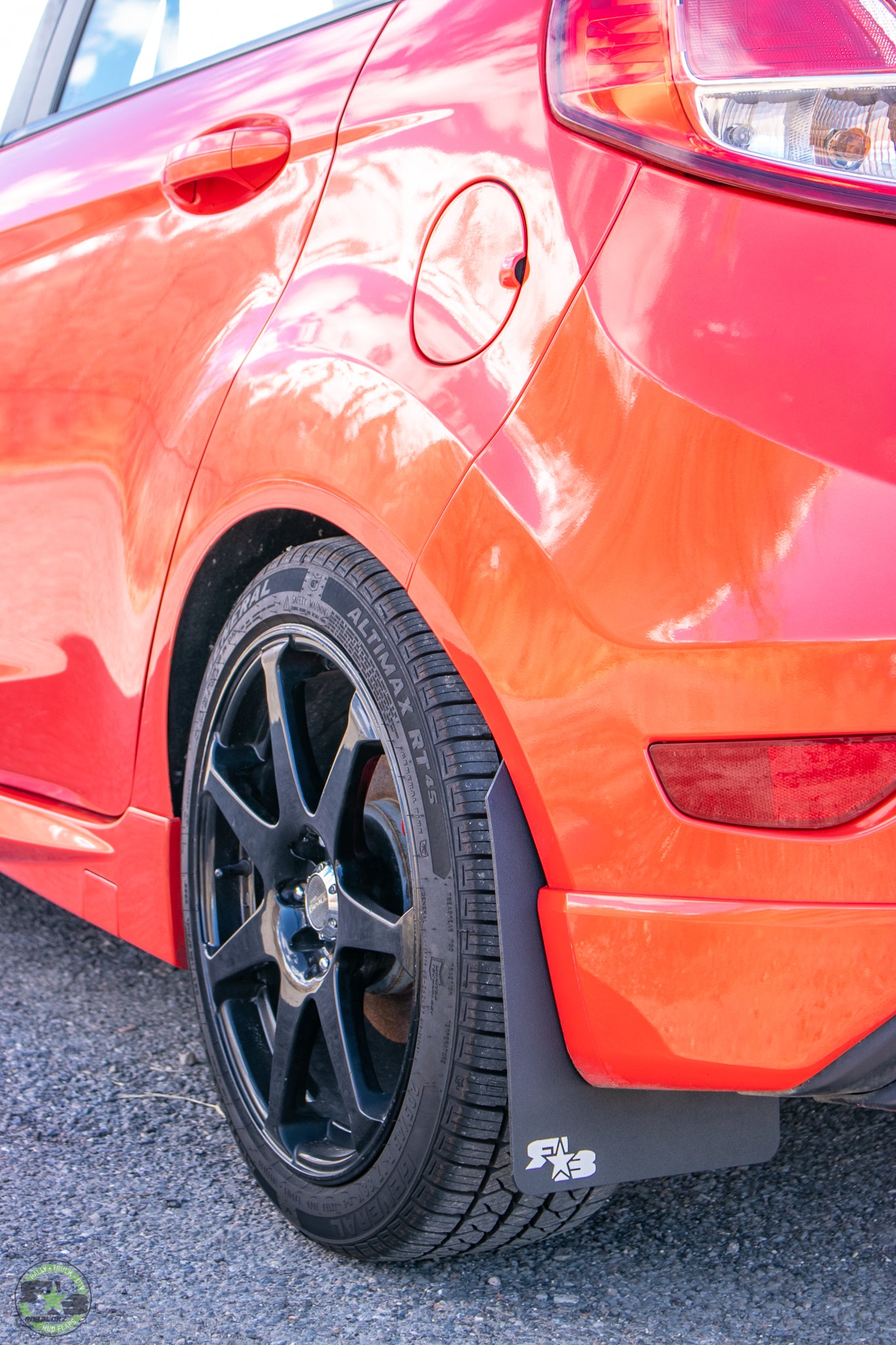 Ford Fiesta ST (6th Gen) 2014-2019 Rally Mud Flaps — RokBlokz