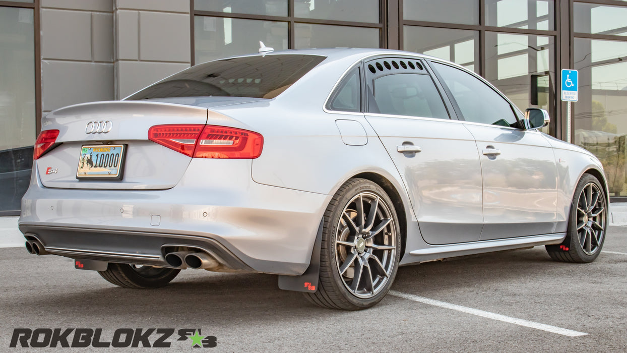 2011-2016 Audi A4-S4 featuring Rokblokz Window Vent - full vehicle no vent covers