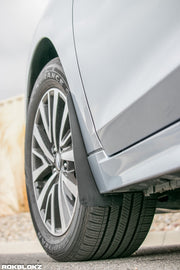15-19 Subaru Legacy featuring Rokblokz Splash Guards in Black