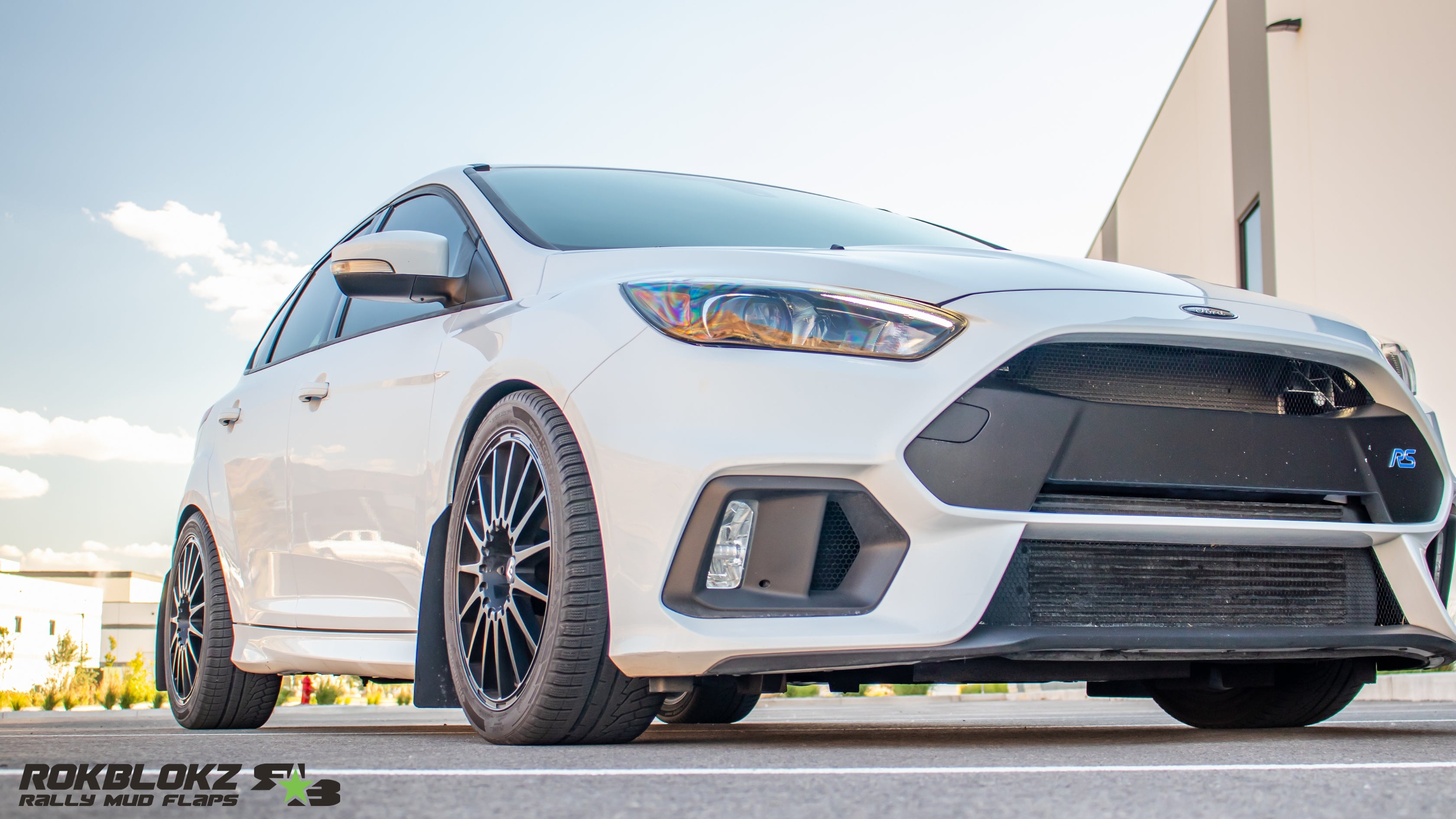 Ford Focus SE, ST, RS 2012-2019 Rally Mud Flaps — RokBlokz