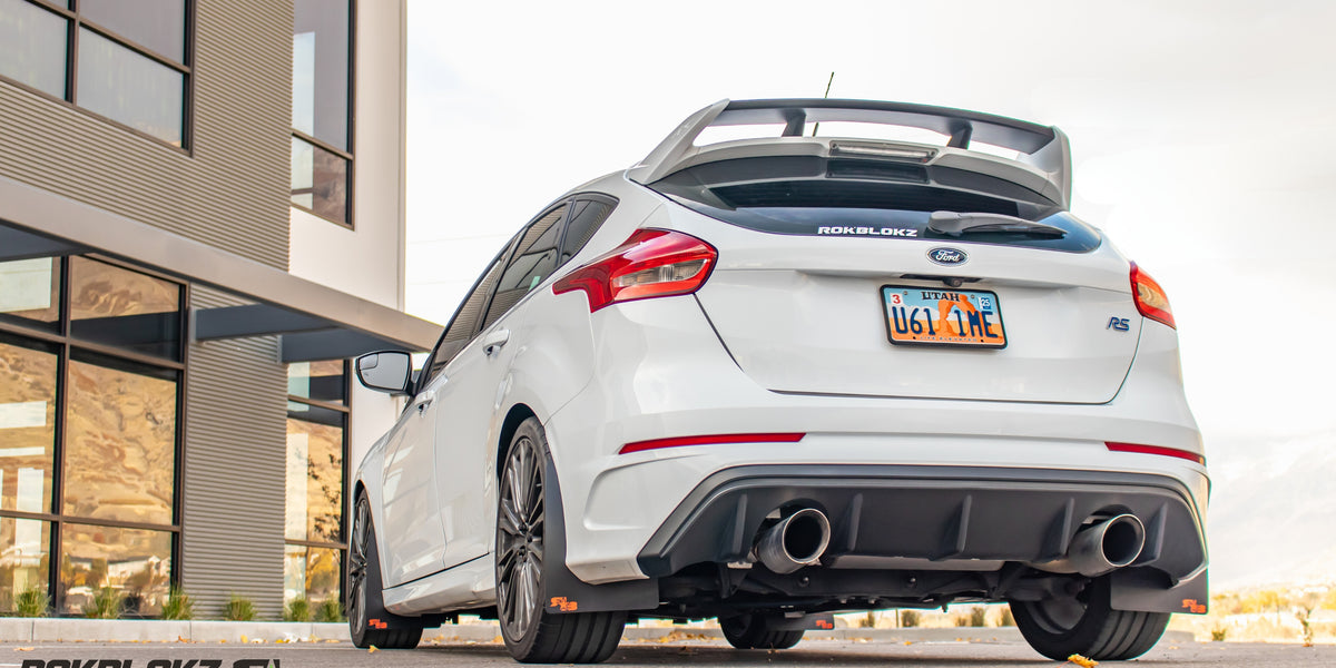 thumbnail image 2 of KEEPDSGN 4x Black Rally Mud Flaps For Ford Focus ST SE RS (Front & Rear) 2 of 6