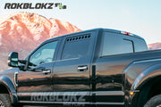 2017 Ford F-450 Featuring Rokblokz Window Vents - Single Row.1