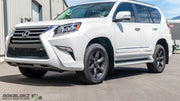 Side view of 2010-2023 Lexus GX 460 mud flaps