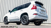 Side view of Lexus GX 460 with Rokblokz window vents installed