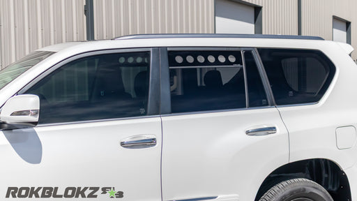 Lexus GX460 window vents for camping and overlanding