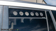 Close-up of Rokblokz window vent on a Lexus GX 460