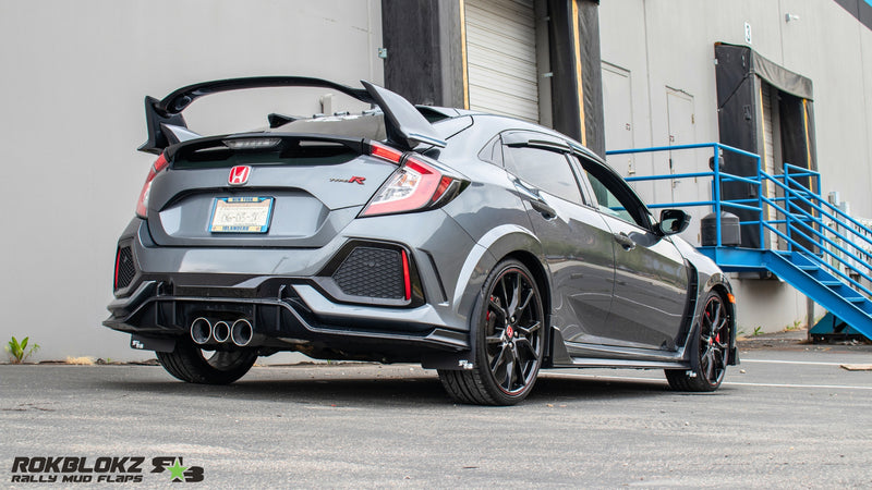 Honda Civic Type R 2017-2021 Rally Mud Flaps
