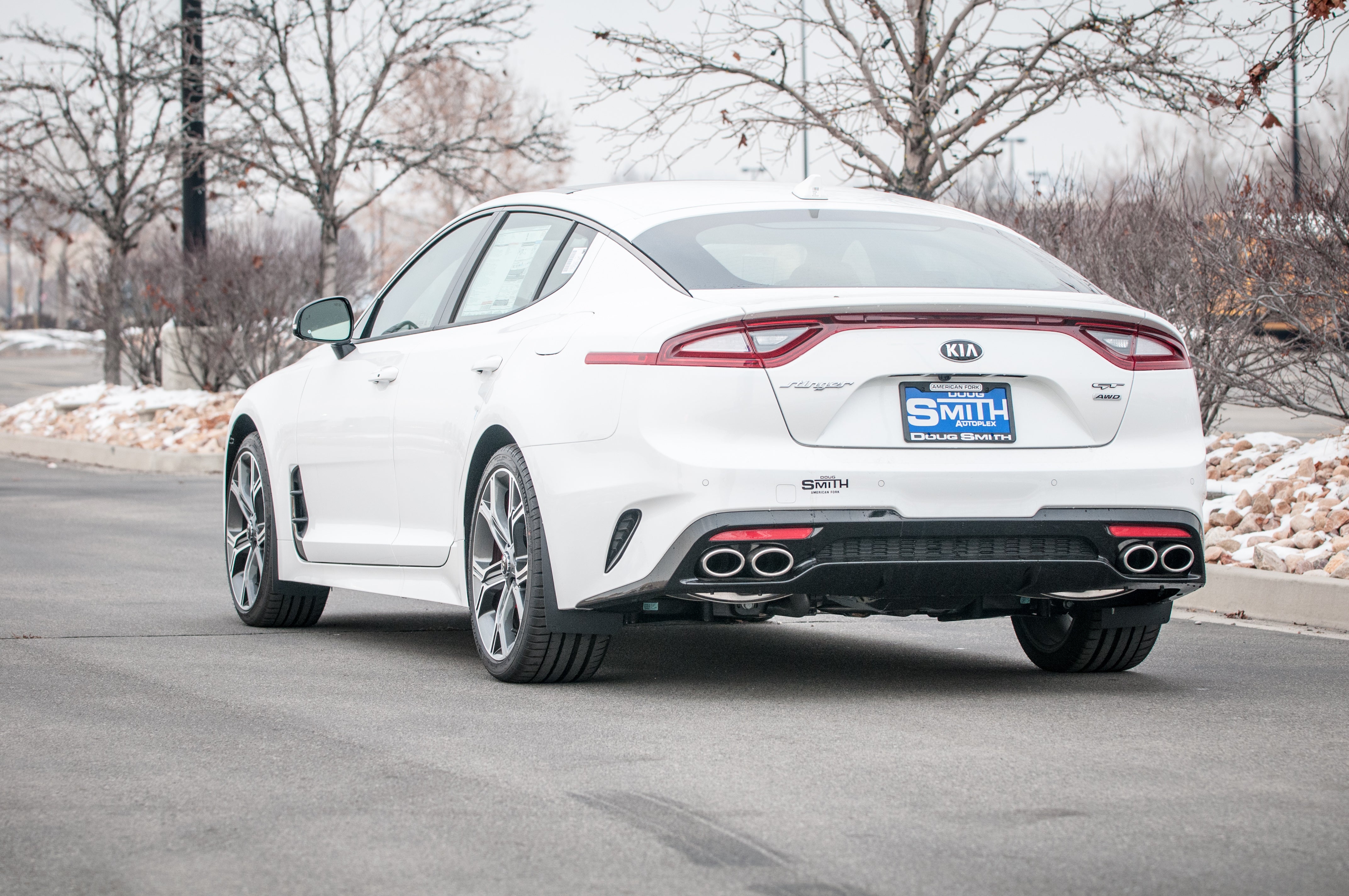 Kia Stinger 2018-2023 Splash Guards & Rally Style Mud Flaps — RokBlokz