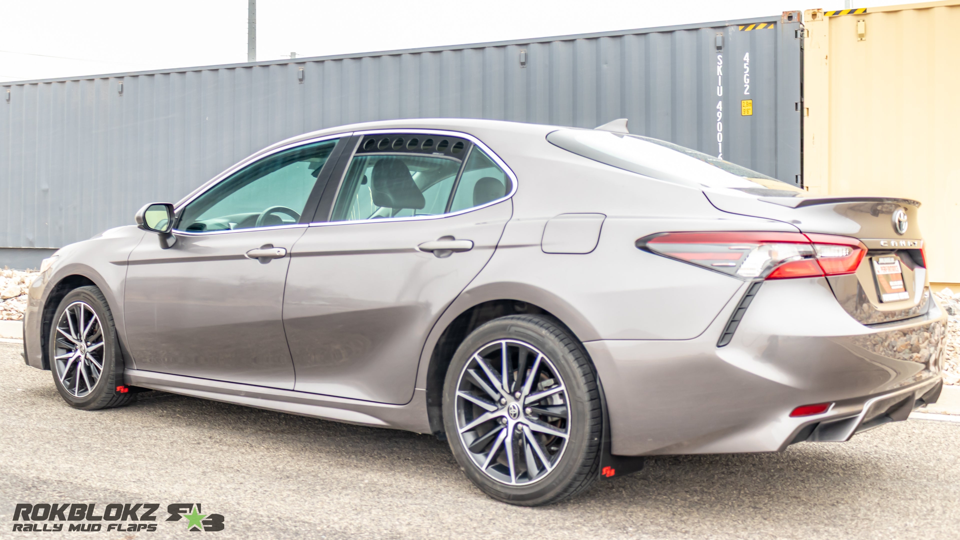 Toyota Camry 2018-2024 Rally Mud Flaps — RokBlokz