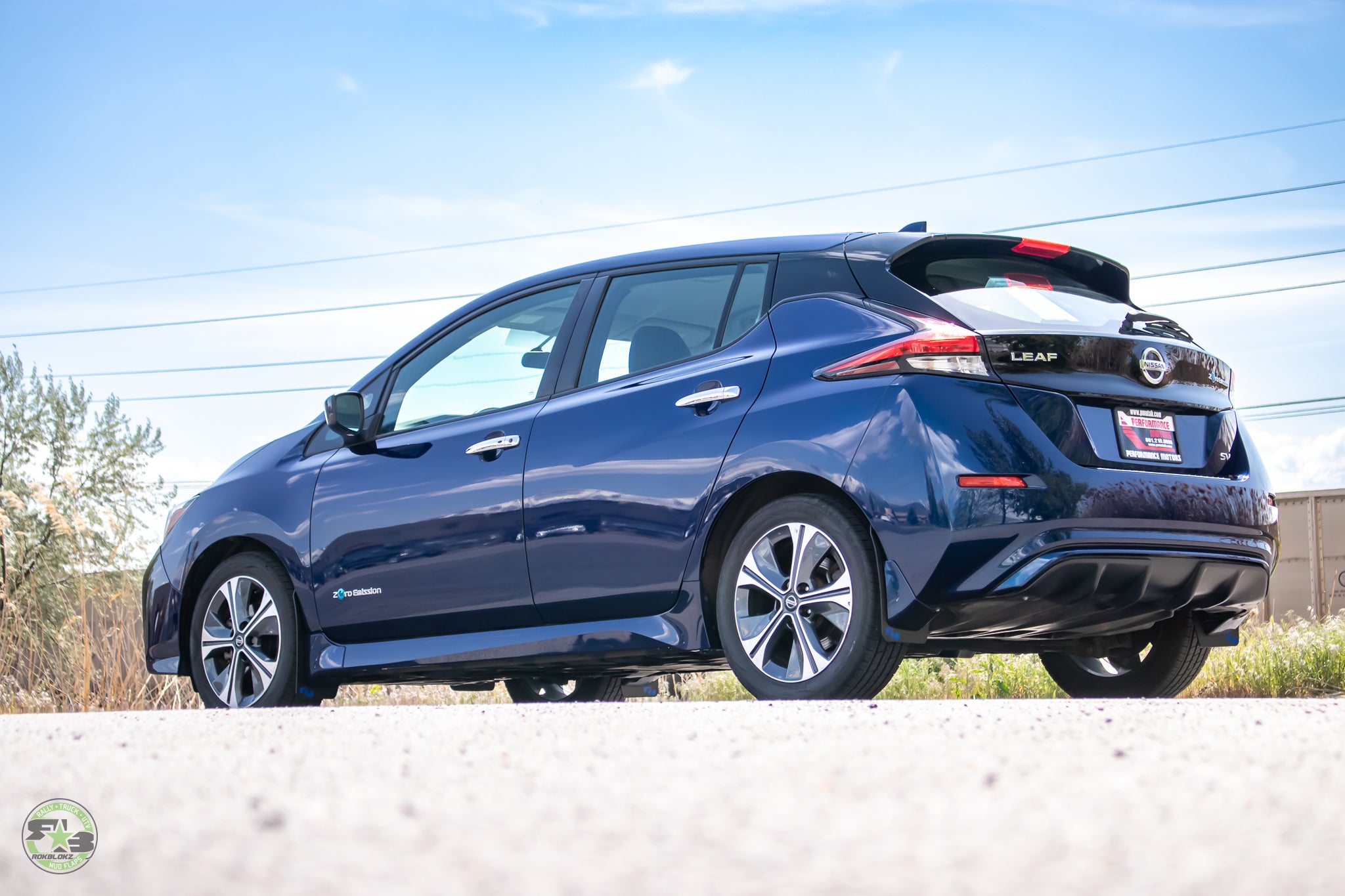 Nissan Leaf 2018+ Rally Mud Flaps320 — RokBlokz