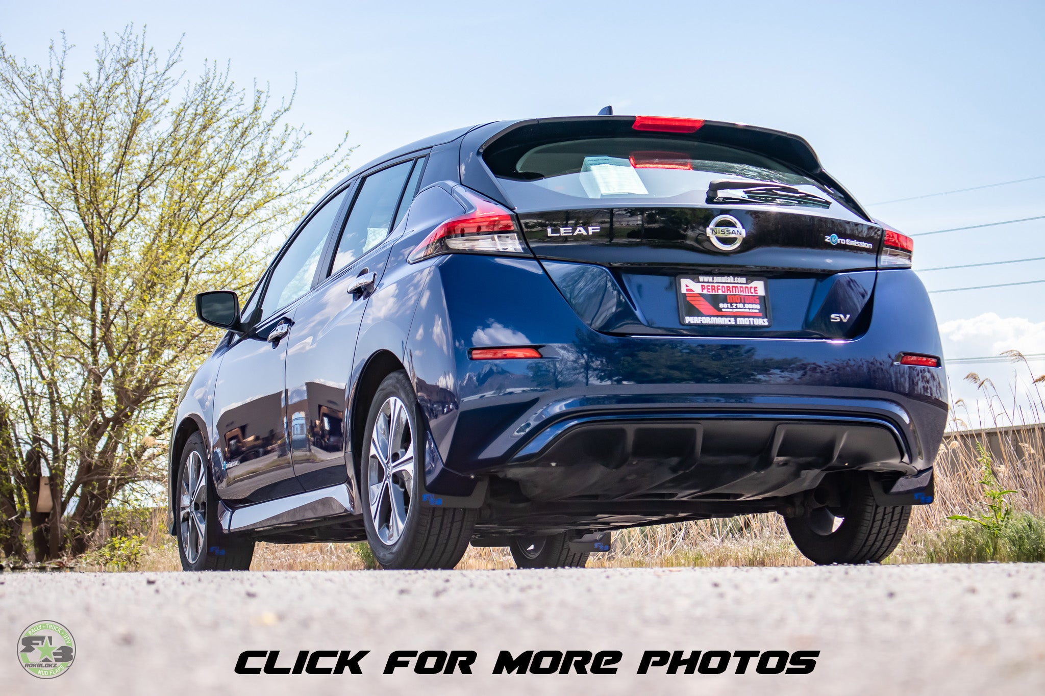 Nissan Leaf 2018+ Rally Mud Flaps320 — RokBlokz