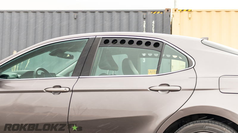 2018 Toyota Camry FT Rokblokz Window Vents - partial
