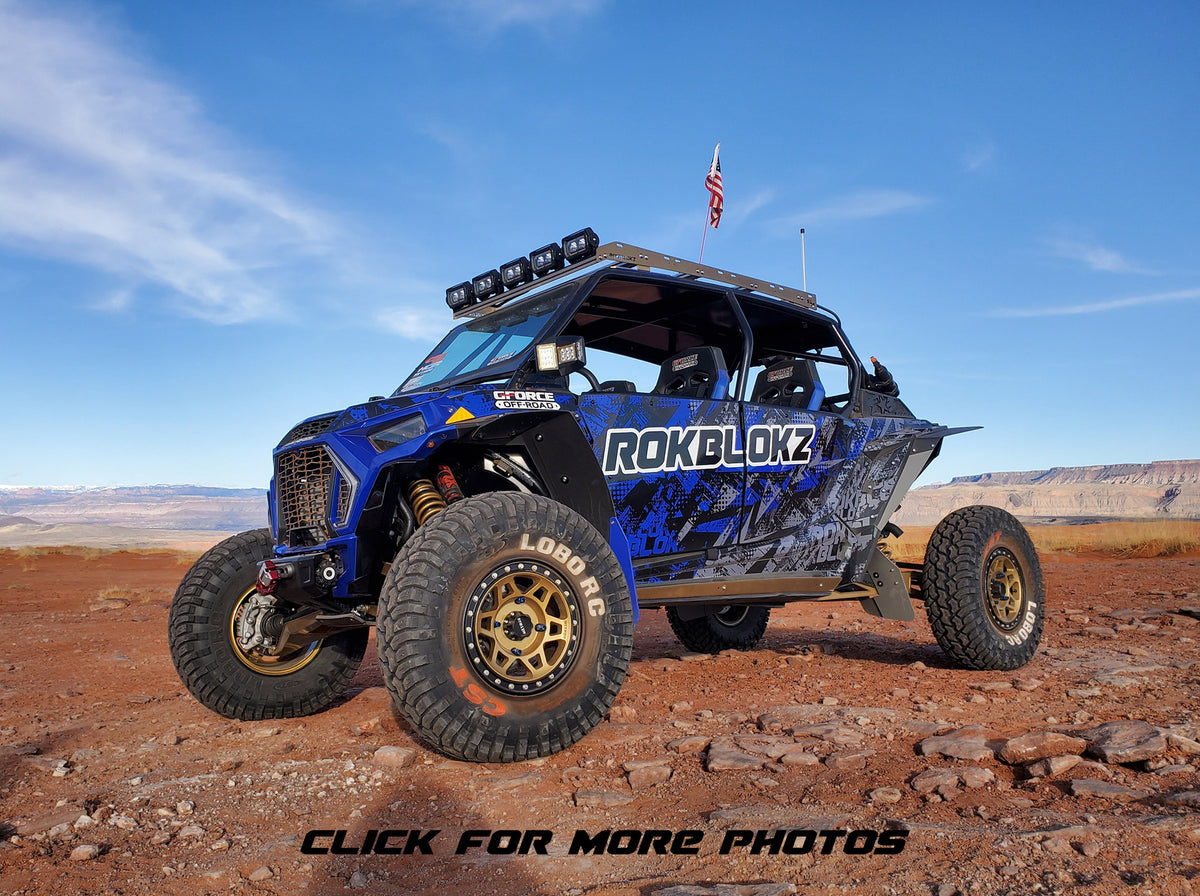 Polaris RZR XP Turbo S "The Beast" 20182021 Fender Extensions — RokBlokz