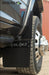 2019 Ram 3500 Dually Featuring ROKBLOKZ Step Back Mud Flaps - front flap