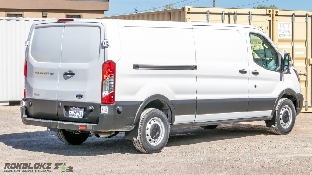 Ford Transit 2015-2026 Mud Flaps — RokBlokz