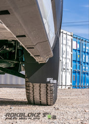 2019 Ford Transit 150 Featuring Rokblokz Mud Flaps - Front Flap