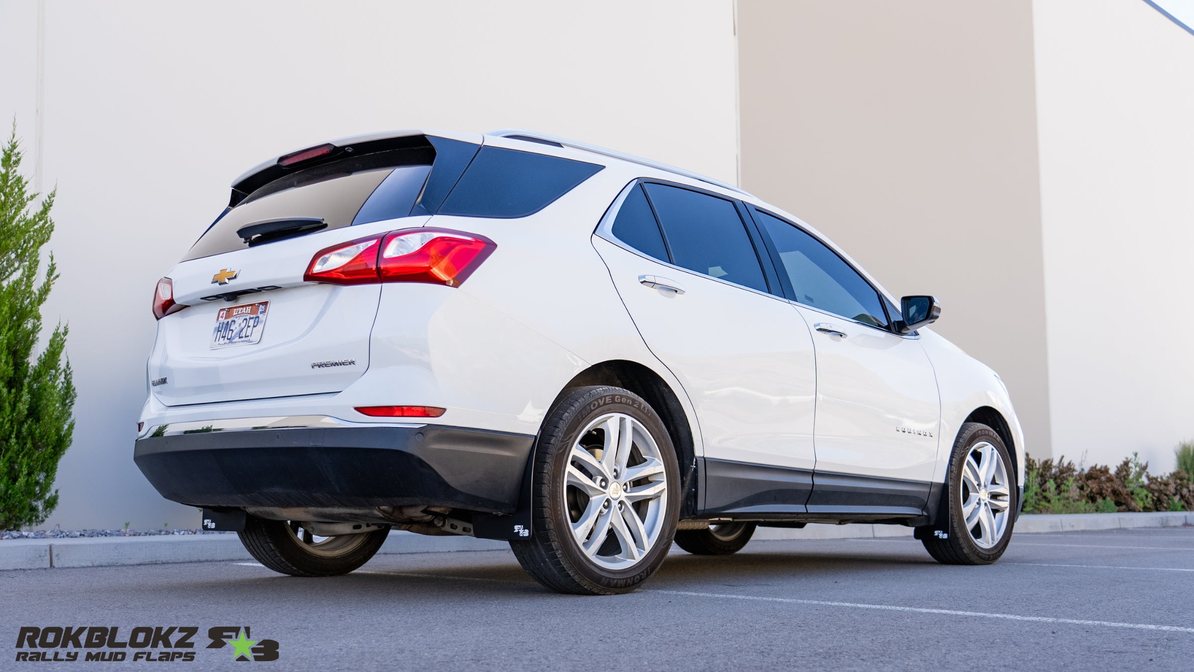Chevrolet Equinox 2018-2024 Rally Mud Flaps — RokBlokz Chevrolet Equinox 2018-2024 Rally Mud Flaps — RokBlokz