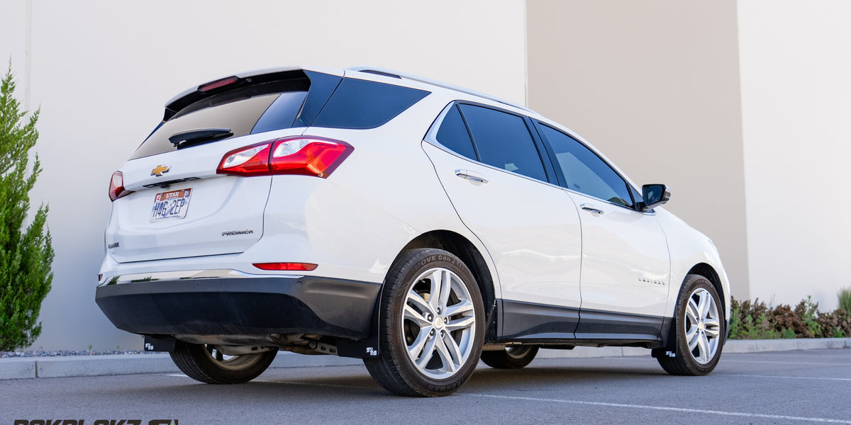 Equinox Auf Wiedersehen スラッシュメタル オリジナル Chevrolet Equinox 2018-2024 Rally Mud Flaps — RokBlokz